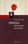 Boekomslag van Herman de Dijn: Spinoza, de doornen en de roos