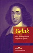 Boekomslag van Geluk. Lees- en schrijfcursisten reageren op Spinoza