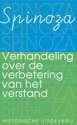 Boekomslag van Spinoza: Verhandeling over de verbetering van het verstand